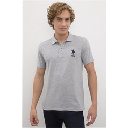 U.S. Polo Assn. Grı Erkek T-Shirt G081SZ011.000.979981