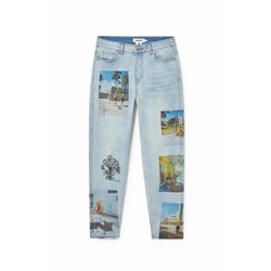 Jean unisex recto South Beach