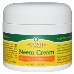 Organix South, TheraNeem, Neem Cream, Orange & Ylang Ylang, 2 fl oz (60 ml)