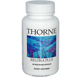Thorne Research, Релора+, 60 капсул на растительной основе