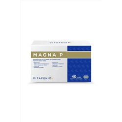 Vitafenix Magna-p Magnezyum ve Vitamin B6 İçeren Şase Takviye Edici Gıda 40 Şase 8683684703041EC