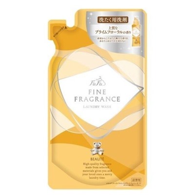 NISSAN FaFa Жидкое средство для стирки Fine Fragrance BEAUTY концентрированное, аромат цветов, 360 гр. сменная упаковка