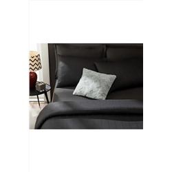 English Home Listral Saten Din Bumbac Cu Dungi Double 4 Pillows-boxed 200x220 Cm Anthracite TYC00709239498