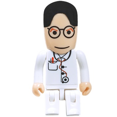 UA Medical Professional Doctor In White 8GB USB Drive