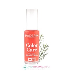 Poderm Vernis Color Care Rose Corail 8 ml