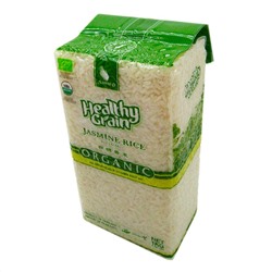 AROY-D White jasmine rice organic Рис белый жасминовый тайский органический 1кг