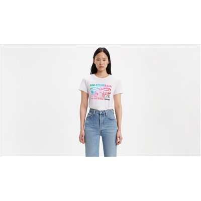 Two Horse Bubble Graphic Tee Shirt