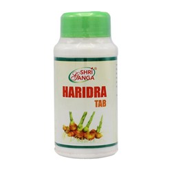 SHRI GANGA Haridra tab Харидра растительный антибиотик с выраженным противовоспалительным действием 120таб