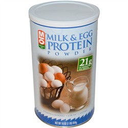 MLO Natural, Молочный и яичный протеин в порошке, 16 унций (454 г)