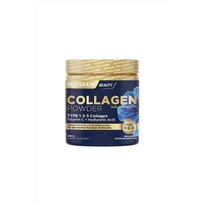 Nutraxin Collagen Powder Toz 300 gr Aromasız Kolajen Tip 1, 2, 3 5006625