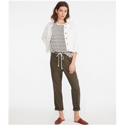 Softstretch Linen Rope Tie Pants