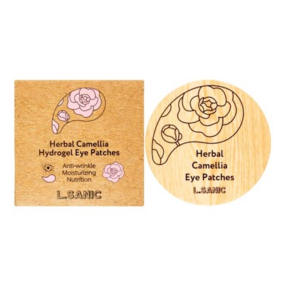 L.SANIC Herbal Camellia Hydrogel Eye Patches Гидрогелевые патчи с экстрактом камелии 60шт