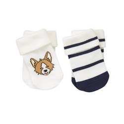 Corgi & Stripe Socks