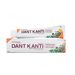 PATANJALI Dant Kanti Natural Toothpaste Зубная паста аюрведическая на травах Дент Канти 200г