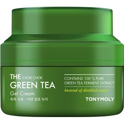 TONYMOLY THE CHOK CHOK GREEN TEA GEL CREAM Увлажняющий гель-крем с экстрактом зелёного чая 60мл
