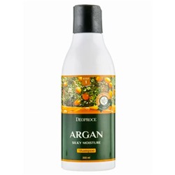 [DEOPROCE] Шампунь для волос увлажняющий МАСЛО АРГАНЫ Argan Silky Moisture Shampoo, 200 мл