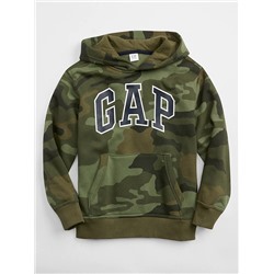 Kids Camo Gap Logo Pullover Hoodie