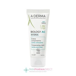 A-Derma Biology AC Hydra Crème Compensatrice Ultra Apaisante BIO 40ml