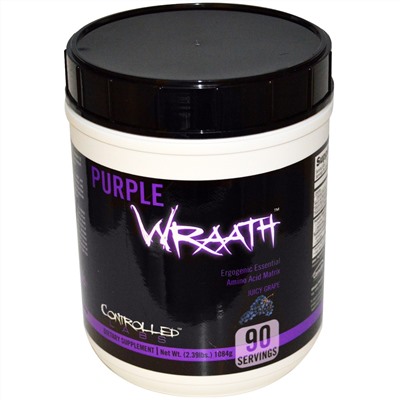 Controlled Labs, Purple Wraath, аминокислотный комплекс со вкусом сочного винограда, 1084 г