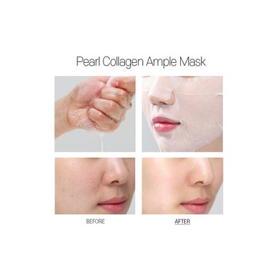 Pearl Collagen Firming Glow Mask, Укрепляющая маска с жемчугом и коллагеном