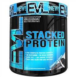 EVLution Nutrition, Stacked Protein Powder Drink Mix, Cookies & Cream , 6.5 oz (185 g)