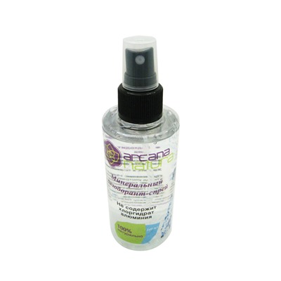 ARCANA NATURA Mineral deodorant spray Дезодорант-спрей минеральный 100% натуральный 140мл