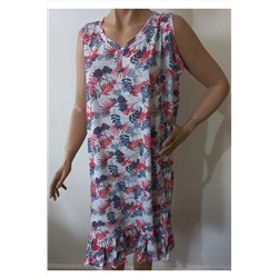 Flamingo Baskılı Gecelik-elbise 666