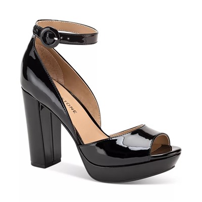 SUN + STONE Reeta Block-Heel Platform Sandals, Created for Macy's