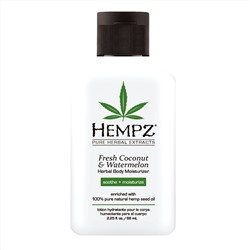 Body Care Herbal Body Moisturizer Fresh Coconut & Watermelon