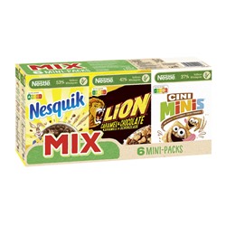 Nestlé Mix Мини-упаковки хлопьев  6 штук 200г