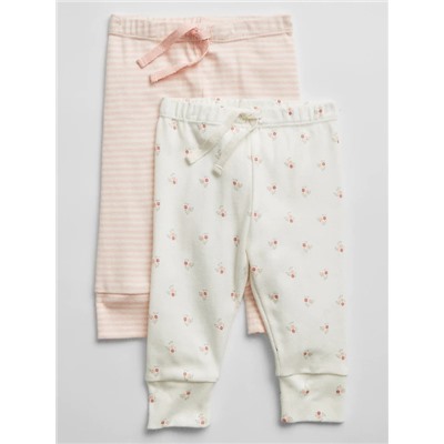Baby Print Pull-On Pants (2-Pack)