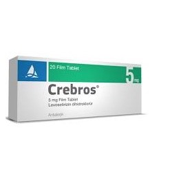 Crebros 5 mg 20 Tablet