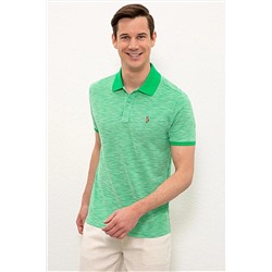 U.S. Polo Assn. Erkek Elma Yeşili Polo Yaka T-shirt G081GL011.000.1226278.VR020