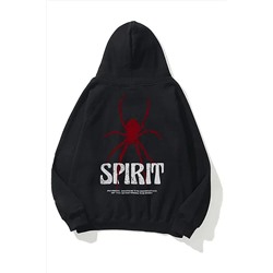 K&H TWENTY-ONE Unisex Spirit Sweatshirt Siyah TW-SPRİTBSK