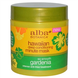 Alba Botanica, So Smooth Gardenia Deep Conditioning Minute Mask 5.5 oz