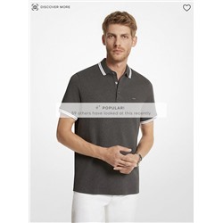 MICHAEL KORS MENS Greenwich Cotton Polo Shirt