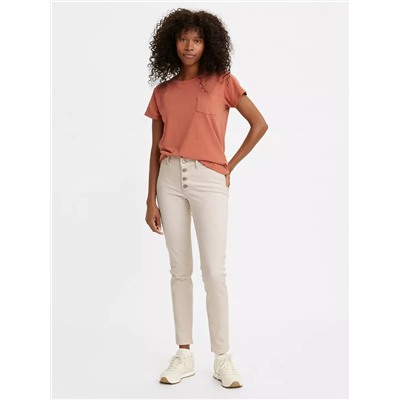 311 shaping skinny jeans white