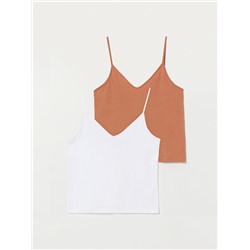 2-PACK OF BASIC STRAPPY TOPS