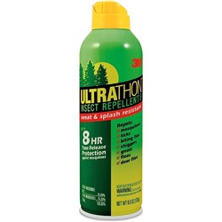 3M Ultrathon Insect Repellent Spray, Splash and Sweat Resistant, 6 oz