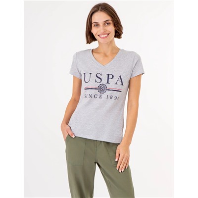 USPA MEDALLION V-NECK T-SHIRT