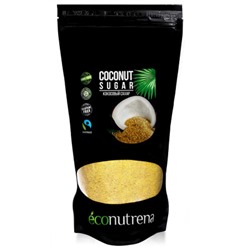 ECONUTRENA Organiс Coconut sugar Кокосовый сахар светлый дой-пак 250г