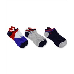 Polo Ralph Lauren Men's Colorblock POLO Low Cut Socks