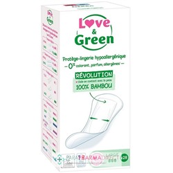 Love&Green Protège-Lingerie Hypoallergéniques - Révolution - Large x28