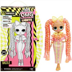 L.O.L. Surprise! O.M.G. Lights Dazzle Fashion Doll with 15 Surprises