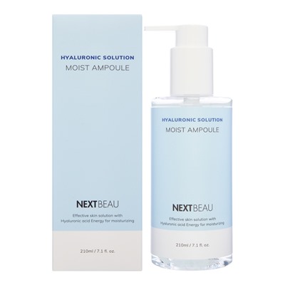 NEXTBEAU Hyaluronic Solution Moist Ampoule Увлажняющая сыворотка с гиалуроновой кислотой 210мл