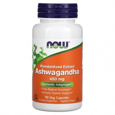 NOW Ashwagandha 450 мг (90 капс)