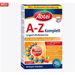 A-Z Komplett Tabletten 40 St, 46 g