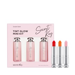 secret Key Sweet Glam Tint Glow Mini Kit Набор: Тинт розовый, Тинт ягодный, Тинт апельсиновый 3шт*1,6г