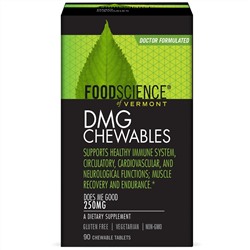 FoodScience, DMG Chewables , 250 mg, 90 Chewable Tablets