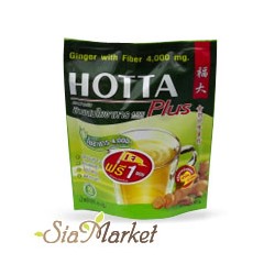 Чай с имбирным волокном HOTTA 10 пакетиков по 8 гр.